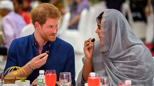 شاهد .. الأمير هاري يشارك المسلمين الإفطار في سنغافورة - فيديو وصور
