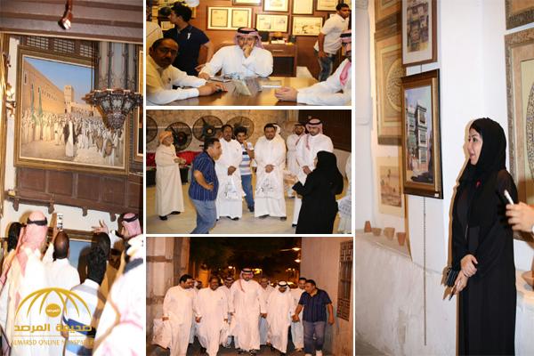 شاهد : عدسة “المرصد” ترافق مجموعة من المثقفين والإعلاميين خلال زيارتهم لأحياء منطقة جدة القديمة