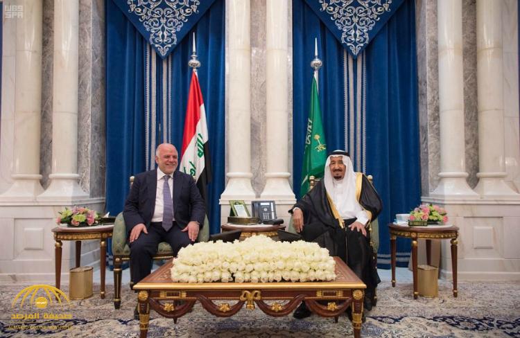 بالصور : خادم الحرمين الشريفين يعقد جلسة مباحثات مع رئيس وزراء العراق