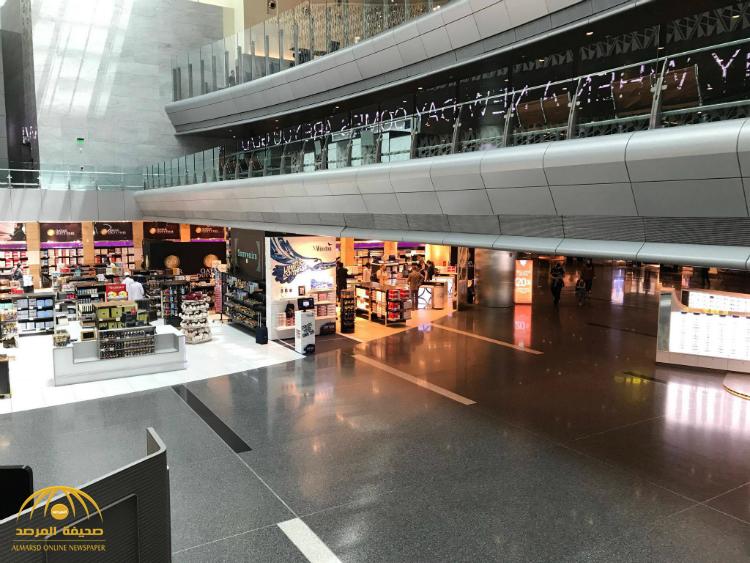 بالصور : "شاهد" مطار الدوحة الدولي "مهجورا" بعد عزل قطر خليجيًا وعربيًا !