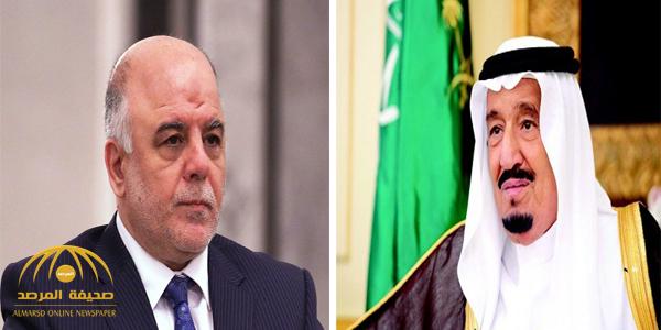 خادم الحرمين يجري اتصالاً هاتفياً برئيس مجلس الوزراء العراقي