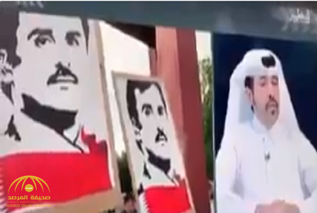 بالفيديو.. ضيف قطري يسخر من المذيع " الذيابي"  فيقع بخطأ مماثل