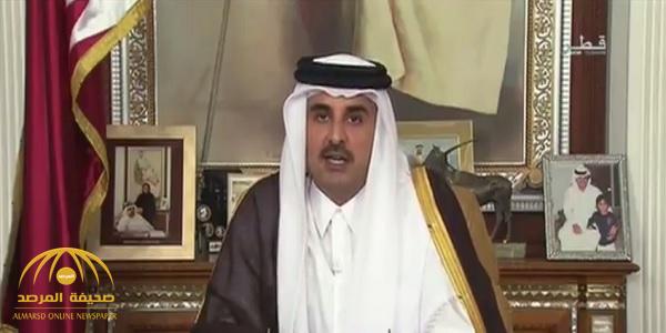 بالفيديو .. شاهد.. كلمة أمير قطر للمرة الأولى منذ بداية الأزمة الخليجية