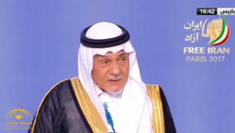 بالفيديو : الأمير تركي الفيصل يروي قصة "غريبة" للخميني مع البعوض
