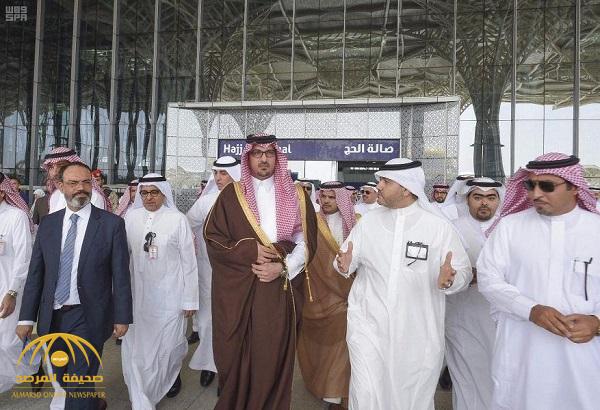 بالفيديو والصور .. شاهد كيف استقبل نائب أمير المدينة الحجاج بمطار الأمير محمد بن عبدالعزيز