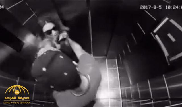 فيديو: شاهد محاولة اغتصاب زوجة مستشار وزير لبناني داخل مصعد !