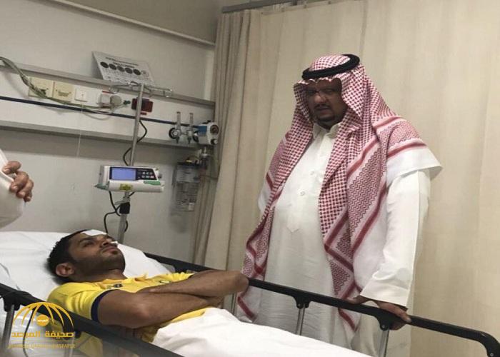 شقيق الأسطا "لاعب النصر" يروى تفاصيل "حزينة"  عن حالة شقيقه  الصحية بعد مرور 24 ساعة