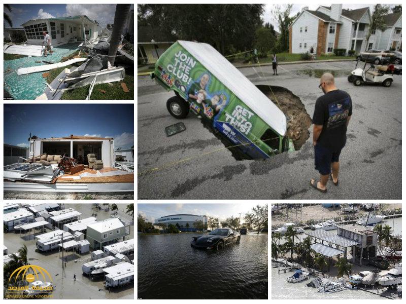 بالفيديو والصور:شاهد آثار الدمار الهائل لإعصار إيرما في فلوريدا !