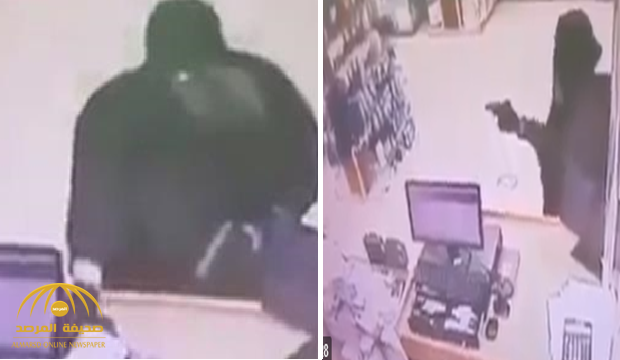 القبض على لص استغل العباءة النسائية في السطو على محل تجاري بمكة.. والكشف عن جنسيته-فيديو