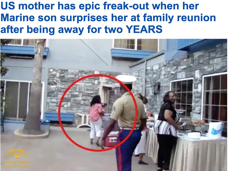 بالفيديو: صدمة.. أم تجتمع بولدها بعد غياب عامين..شاهد ردة فعلها الغريبة!