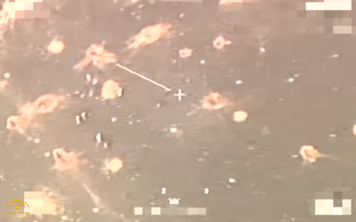 شاهد بالفيديو: لحظة رصد  و قنص القوات السعودية لميليشيا الحوثي وصالح