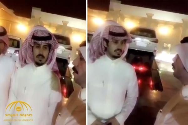 شاهد .. لحظة تسلم منقذ محطة الوقود هديته من أمير الرياض "جيب لكزس 2018"