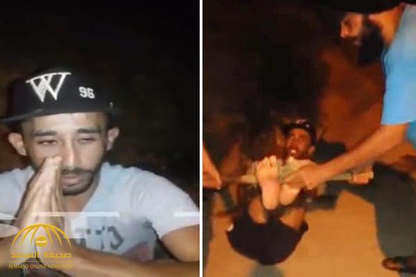 شاهد .. فيديو صادم لجزائريين يعذبون شاباً بتهمة "الشعوذة" !