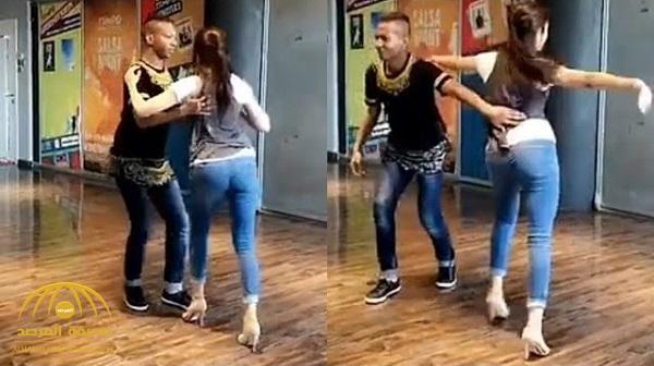 شاهد .. أسيل عمران ترقص "السالسا" وتشعل مواقع التواصل الاجتماعي!