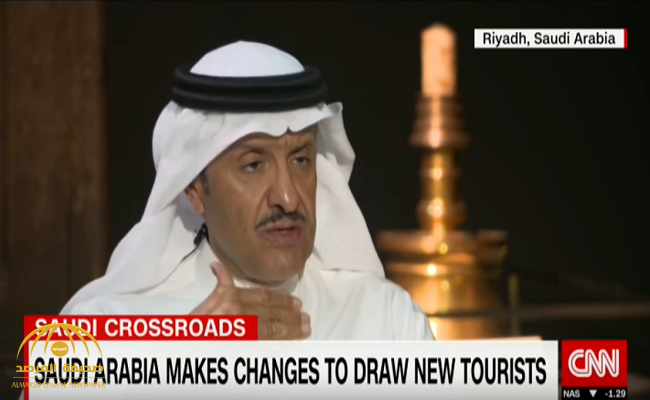 فيديو.. سلطان بن سلمان في مقابلة مع "cnn" يكشف آخر التطورات في قطاع السياحة.. وهذا موعد إطلاق التأشيرات السياحية!