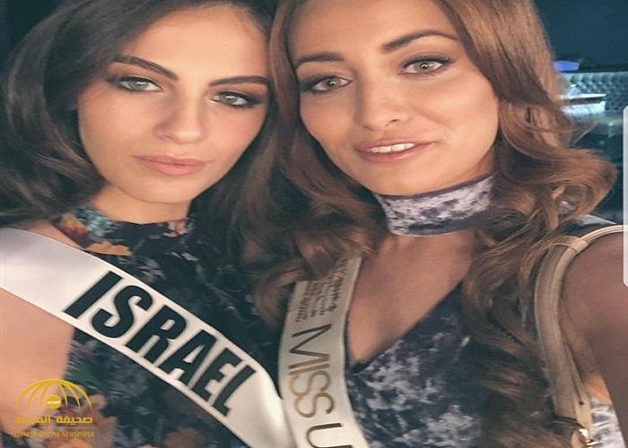 ملكة جمال العراق تنشر صورة لها مع منافستها الإسرائيلية وتعلق عليها