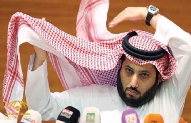 أول تعليق من تركي آل الشيخ على صورة عناق السركال ورئيس الاتحاد القطري لكرة القدم