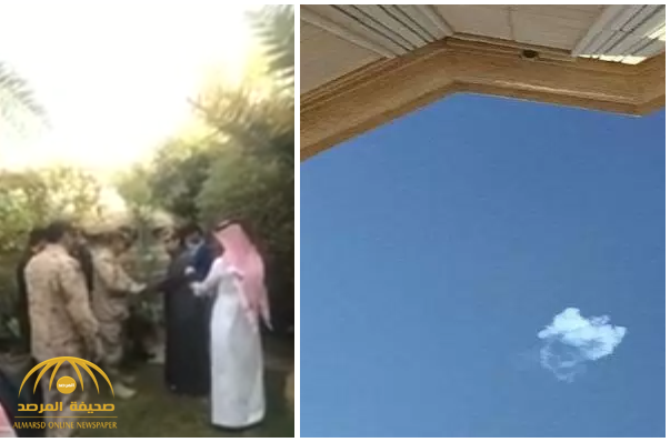 سقوط أجزاء من الصاروخ الباليستي على منزل الممثل السدحان-فيديو