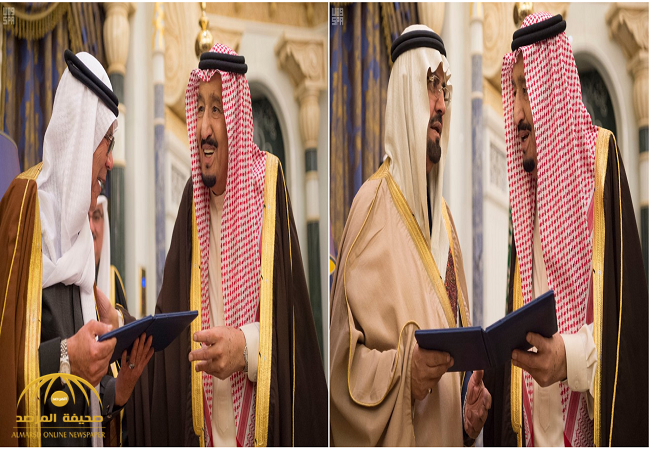 بالصور:خادم الحرمين يكرم الفائزين والفائزات بجائزة الملك عبدالعزيز للكتاب