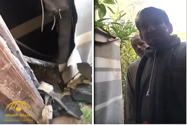 فيديو.. بعد سقوط شظايا من الصاروخ الحوثي على منزله.. السدحان: أبي تعويض!
