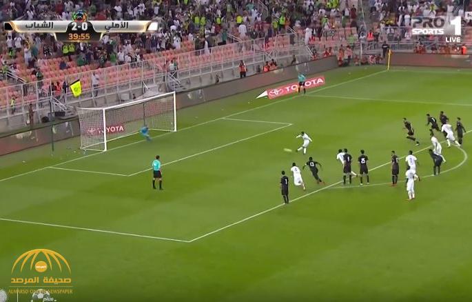 بالفيديو : بالثواني الأخيرة الأهلي يحسم المباراة بثلاثة أهداف في شباك الشباب