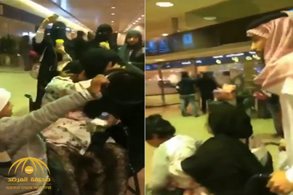 بعد خدمة 33 عامًا لدى كفيلها السعودي.. شاهد ماذا حدث لخادمة قبل سفرها في المطار!