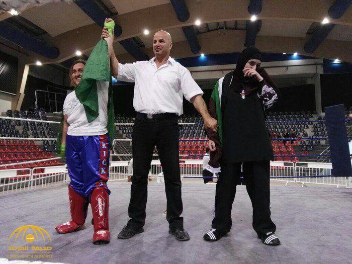 فتاة سعودية تحصد أول لقب ملاكمة عالمي!