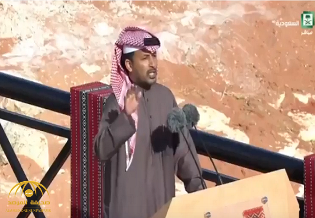 شاهد : قصيدة الشاعر القطري "بن فطيس" في مهرجان الملك عبدالعزيز للإبل