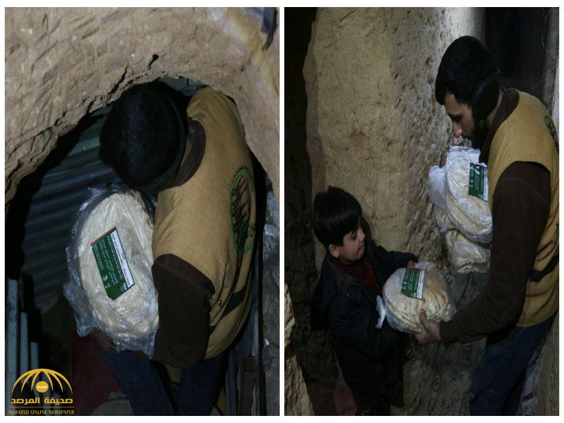 شاهد بالصور: مركز الملك سلمان للإغاثة يقدم مساعداته لمنكوبي الغوطة