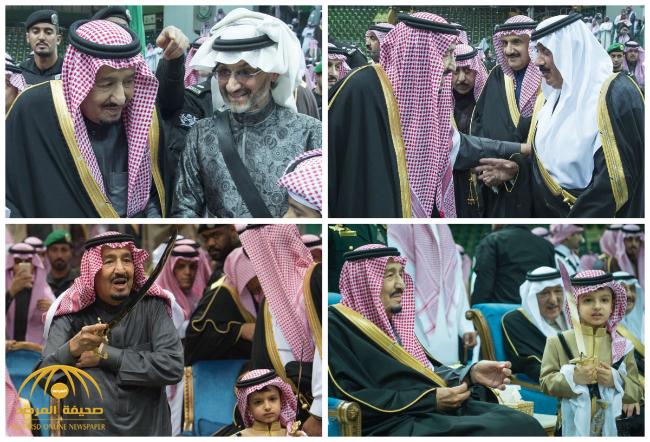 بالفيديو و الصور: الملك سلمان يرعى حفل العرضة السعودية ضمن فعاليات الجنادرية