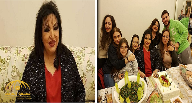 بالفيديو والصور .. شاهد بكاء الفنانة سميرة توفيق أثناء احتفالها بعيد ميلادها الـ 82