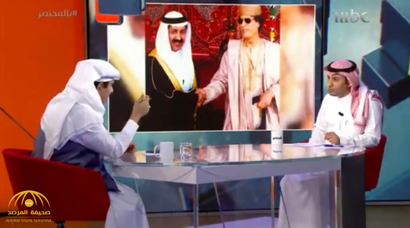 بالفيديو.. المذيع “الغامدي" : الملك سلمان أعطاني “درس” غير حياتي..  وهذه قصة صورتي مع القذافي!