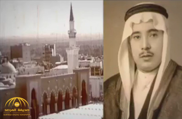 شاهد أول أذان يتم نقله على الهواء مباشرة من المسجد النبوي قبل 66 عاما وهذا هو المؤذن صحيفة المرصد