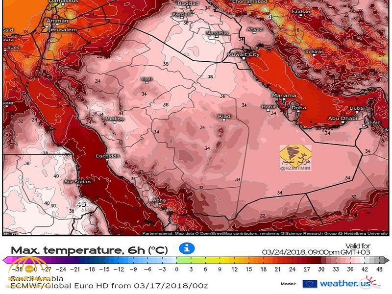 من البرد الشديد والأمطار لدرجة حرارة °40.. محلل الطقس "التميمي" يكشف تفاصيل جديدة عن أجواء معظم مناطق المملكة الأسبوع المقبل!