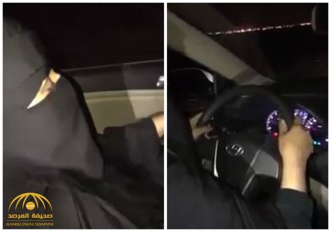 بالفيديو: سعودية "منتقبة" تقود سيارة على أنغام "الشيلات" وتوجه نصيحة للمتزوجات !