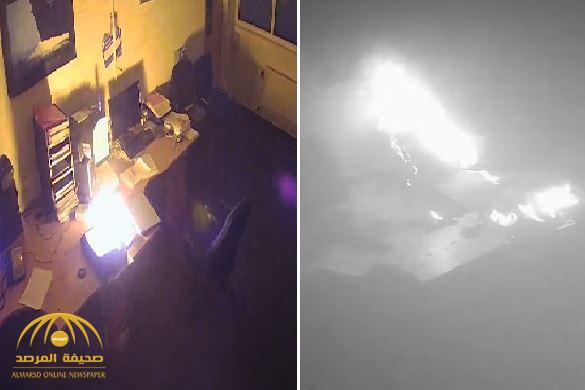 شاهد: انفجار "لابتوب" بسبب تركه متصلًا بالشاحن طوال الليل!