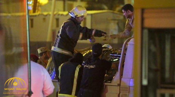 الدفاع المدني:استشهاد مقيم وإصابة اثنين آخرين في الرياض إثر سقوط شظايا من صواريخ بالستية