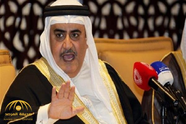 وزير خارجية البحرين مهاجما الناطق باسم الخارجية الإيرانية: عليك التأدب ولا ترمي غيرك بصفات نظامك الإرهابي
