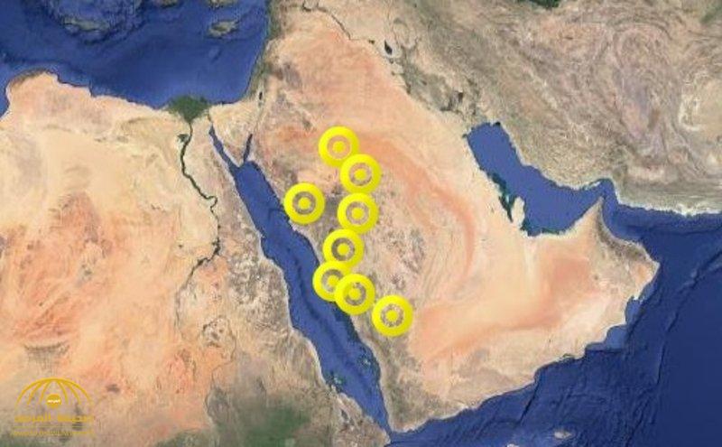 بينهم الرياض والمدينة.. الإنذار المبكر يحذر 8 مناطق بالمملكة