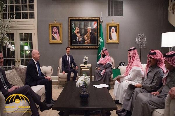 ولي العهد يلتقي "كوشنر" كبير مستشاري البيت الأبيض لمناقشة السلام في الشرق الأوسط