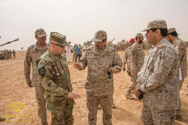 شاهد بدء انطلاق المناورات المشتركة بين القوات البرية السعودية والجيش الأمريكي