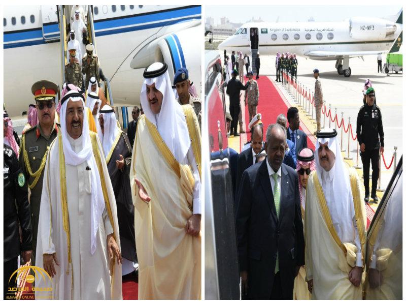 شاهد بالفيديو والصور: لحظة وصول قادة الدول العربية إلى "الظهران" للمشاركة في أعمال القمة العربية الـ 29
