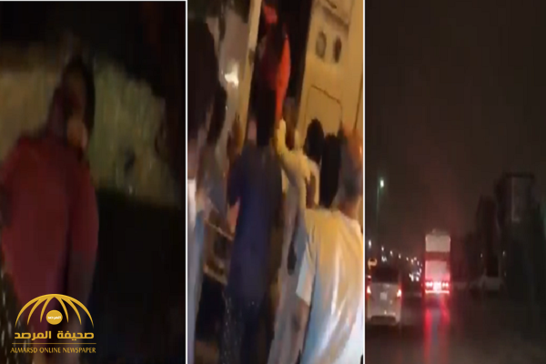شاهد: فلبيني سكران يقود شاحنة ويصدم عدد كبير من السيارات.. وهكذا تم القبض عليه من قبل المواطنين!