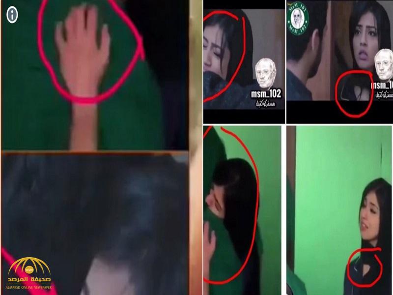 شاهد: “ عناق وقبلات” بين الممثلة "نيرمين محسن" و"شعيفان العتيبي" يثير ضجة على مواقع التواصل!