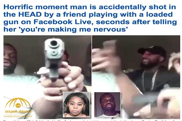 بالفيديو .. امرأة  تمازح صديقها وتطلق النار على رأسه خلال بث مباشر داخل سيارة !