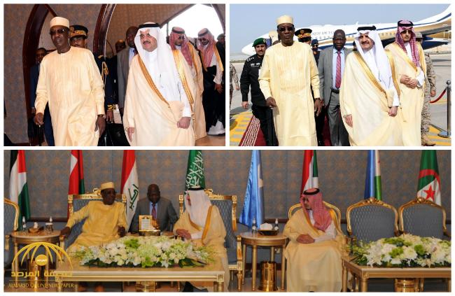 بالصور : وصول قادة الدول المشاركين في تمرين درع الخليج المشترك1 إلى المنطقة الشرقية