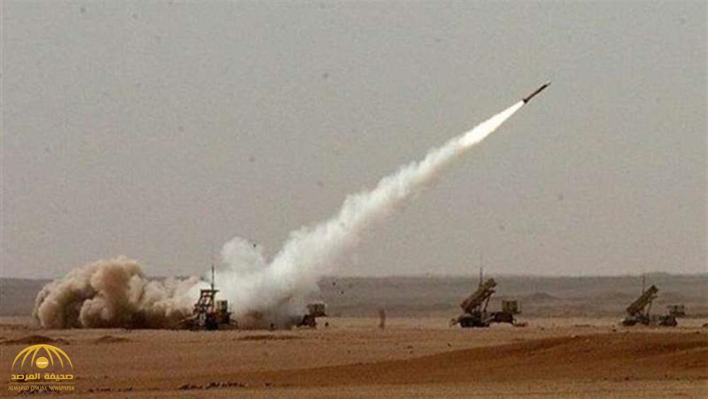 تدمير صاروخ باليستي إيراني أطلقه الحوثيون من الأراضي اليمنية باتجاه جازان