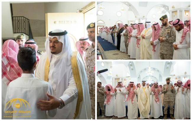 بالصور : نائب أمير الرياض ينقل تعازي القيادة لأسرة الشهيد الملازم أول المديهش