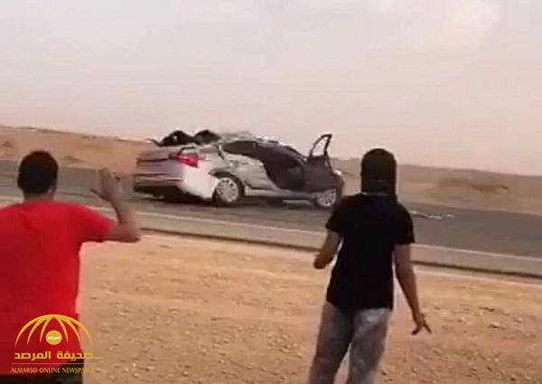 وفاة المصاب الثاني في حادث تفحيط  "ملهم الرياض"