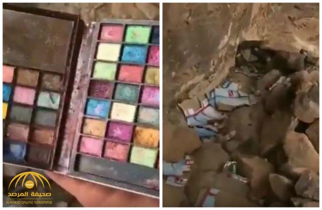 بالفيديو .. الحوثيون يستخدمون مستحضرات تجميل في الجبهات للتمويه